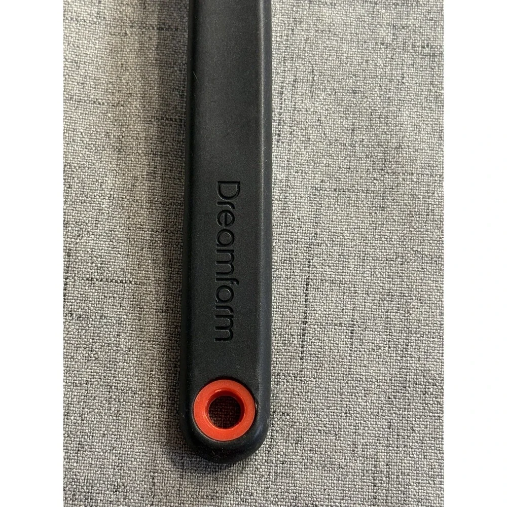 Dreamfarm Supoon Non-Stick Sit-Up Silicone Scraping Cooking Spoon Red 1 tbsp/tsp